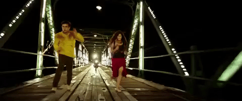 Image result for bollywood gif running away