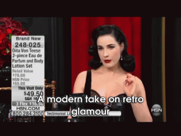 Dita von teese GIF - Find on GIFER