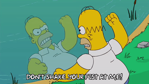 Homer Simpson Water Season 20 GIF Find On GIFER