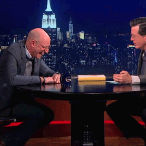 Television food stephen colbert GIF - Find on GIFER