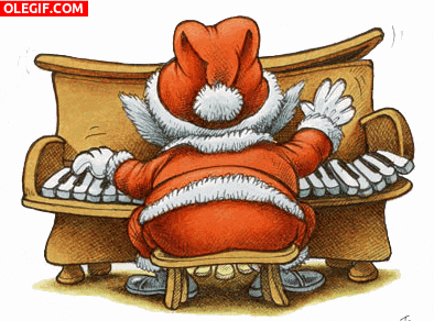 GIF navidad noel piano - animated GIF on GIFER GIF navidad noel piano - animated GIF on GIFER