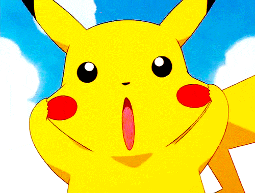 Pikachu Head In Pokeball GIF