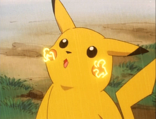 Pikachu pokemon transparente GIF - Encontrar em GIFER