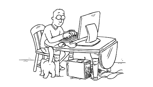Cat computer simon GIF - Find on GIFER
