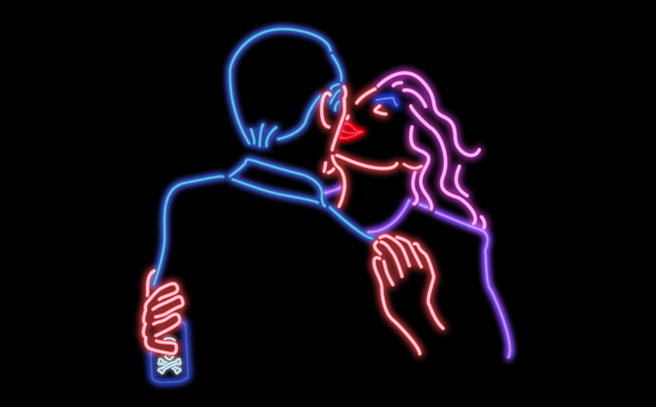 Hug Glow Neon GIF On GIFER By Mezicage