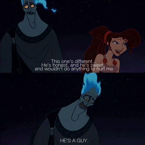 Hades megara funny pics GIF Find on GIFER