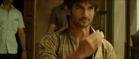 Sushant singh rajput kai po che nativity GIF - Find on GIFER