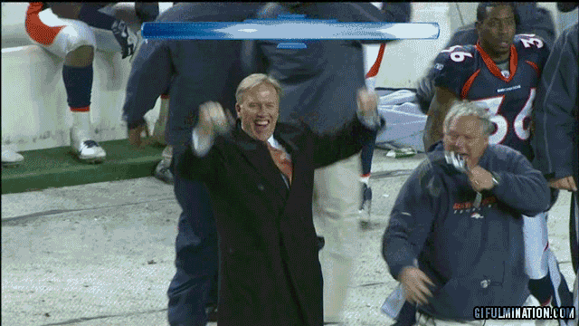 Image result for elway gif
