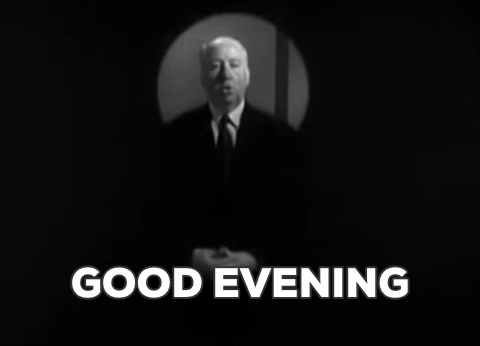 Alfred Hitchcock Presents Good Evening Alfred Hitchcock Gif Find On Gifer