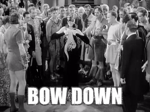 Image result for bow down gif