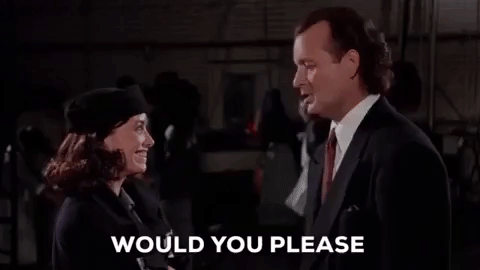 Christmas movies bill murray GIF - Find on GIFER