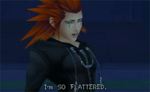 Kingdom hearts axel reaction GIF - Find on GIFER