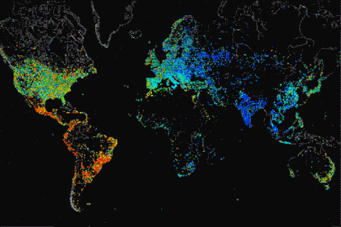 GIF artists world map - animated GIF on GIFER