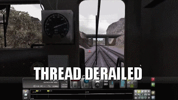 Image result for off the rails gif