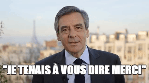 Francois Fillon Citation Merci Gif Find On Gifer