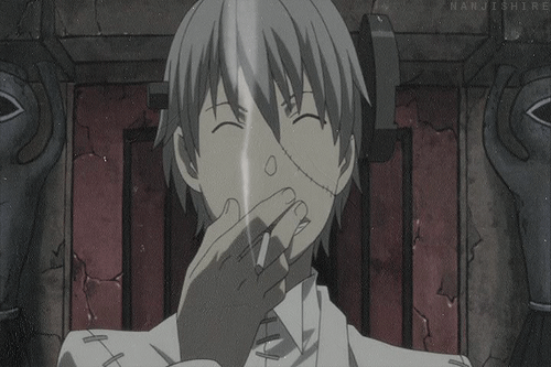 Soul Eater Stein Gif Find On Gifer Smoking anime gif have a graphic associated with the other. soul eater stein gif find on gifer