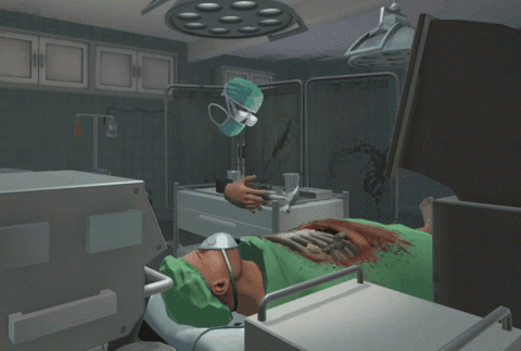 Surgeon simulator efficient oops GIF - Find on GIFER