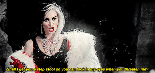 Image result for once upon a time cruella gif