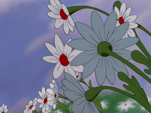 Alice in wonderland flowers spring GIF on GIFER - by Wrathfire