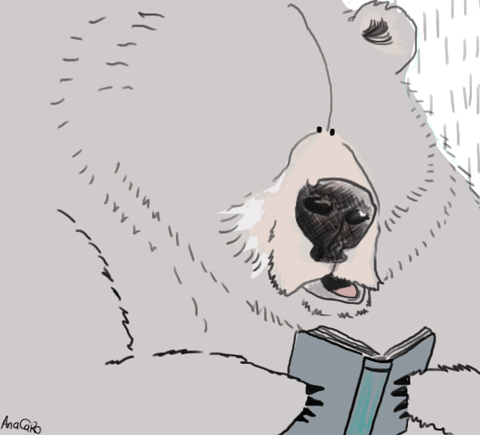 Рисунок уставший медведь