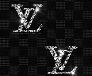 Louis Vuitton Monogram Pattern Art GIF