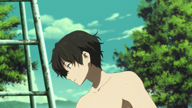 Cute anime guy gif