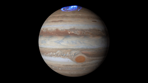 GIF space aurora auroras animated GIF on GIFER