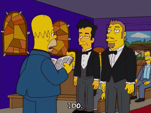 Simpsons gay marriage torrent