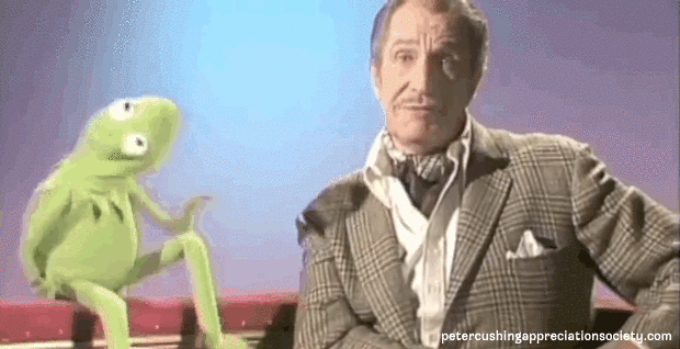 Image result for VINCENT PRICE, KERMIT THE FROG GIF