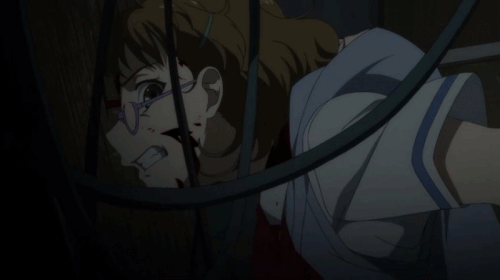 Another anime horror GIF - Find on GIFER