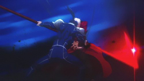 Epic anime fight gif