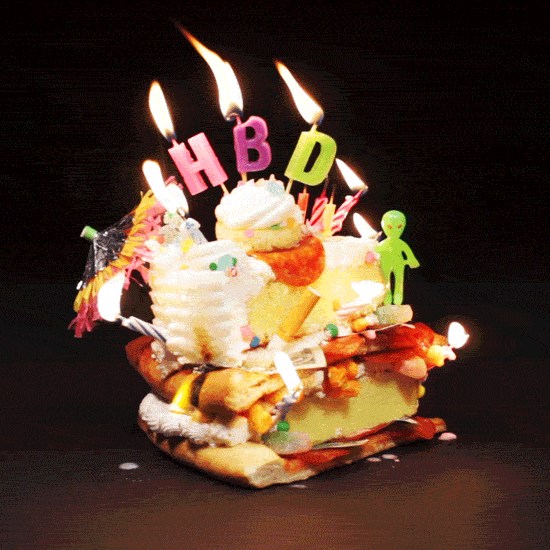 Sharpwind, гифка, с днем рождения, день рождения, праздничный торт, гиф, .....