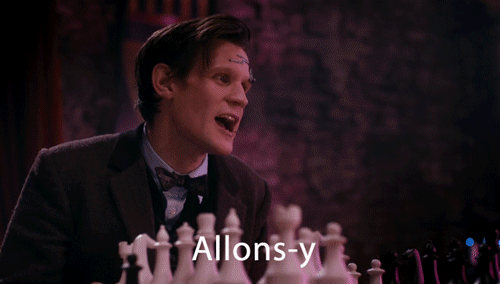 Image result for dr who allonsy