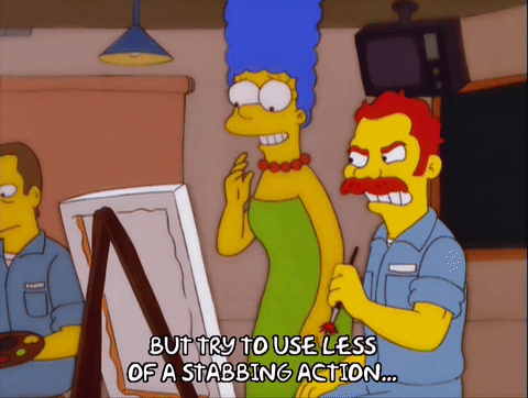 Angry Painting Gif - Painting Inspired
