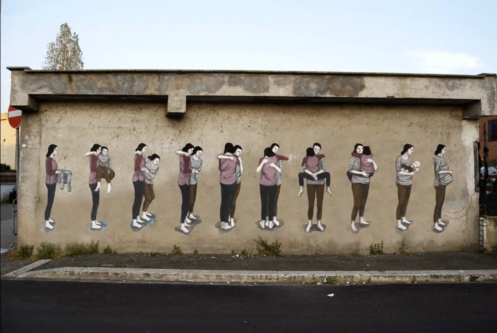 Motion graffiti loop cinemagraph GIF Find on GIFER