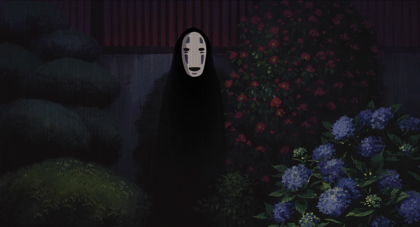 noface spiritedaway anime chibi kaonashi ghibli  Ghibli Stickers No  Face HD Png Download  588x6546283910  PngFind