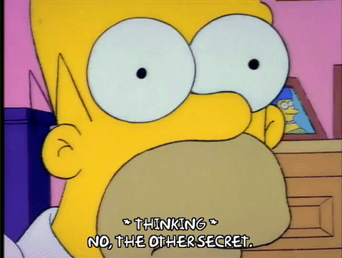 4x19 Contemplating Homer Simpson Gif Find On Gifer