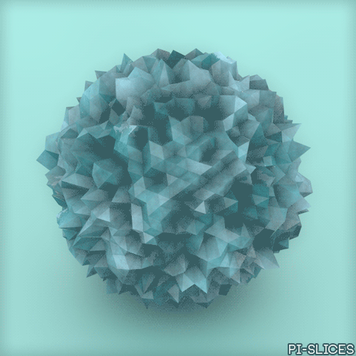 Abstract c4d pi slices GIF Find on GIFER
