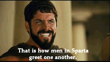 300 This Is Sparta Full scene on Make a GIF