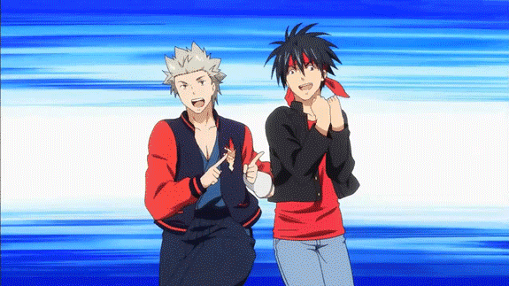Anime guy dancing gif