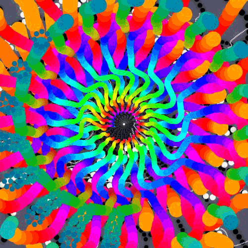 Graffiti zoetrope abstract GIF Find on GIFER