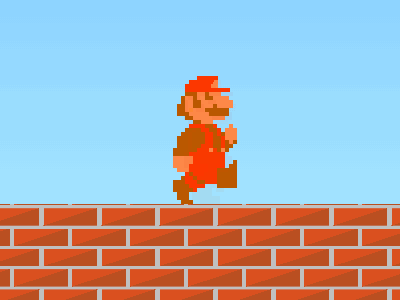 Image result for running mario gif