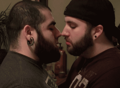 Gay Sex Porn Gif Tumblr - Kissing tumblr gay GIF - Find on GIFER