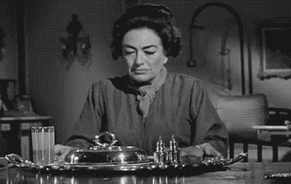 Joan crawford maudit bette davis GIF - Find on GIFER