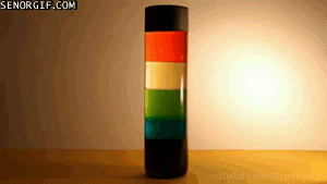 Liquid stacking GIF - Find on GIFER