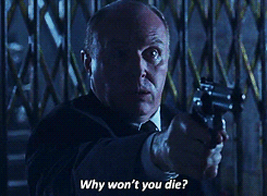 Why wont. Why wont you die. Vendetta gif. Хьюго рейс анимация. Why won't you die