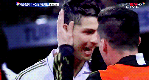 Cr7 Blowing A Kiss GIF