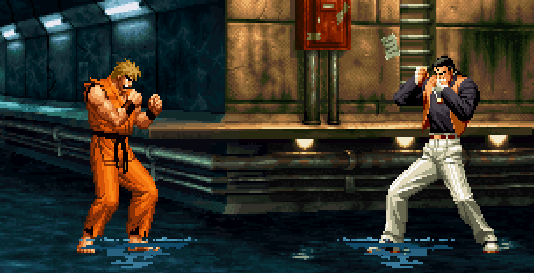 gifs de the king of fighters
