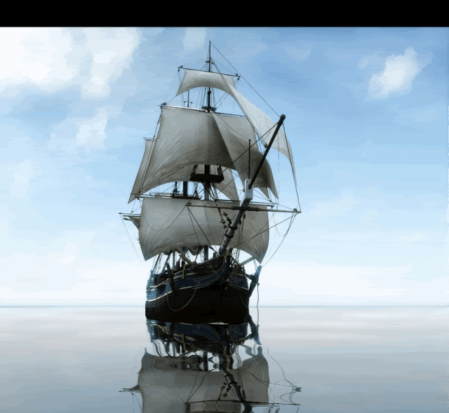Animated Pirate Ship Gif