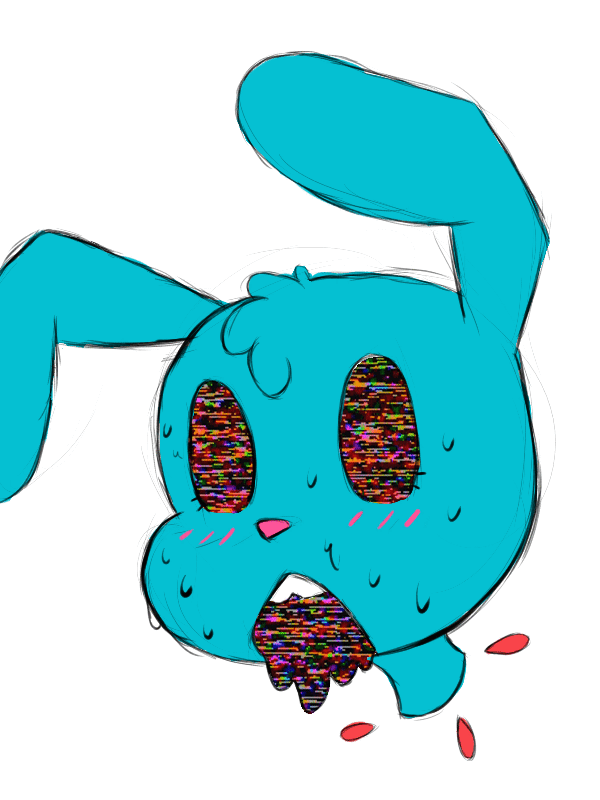 GIF gore art glitch animated GIF on GIFER